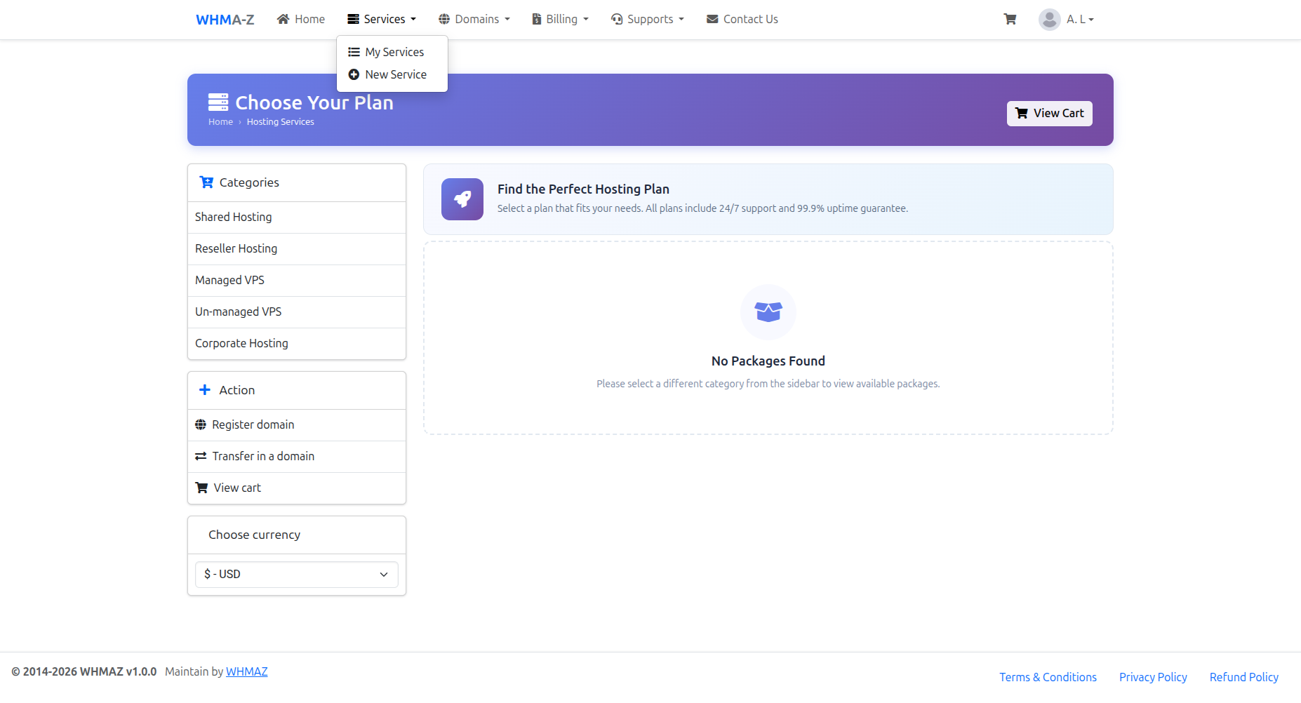 Package Browse